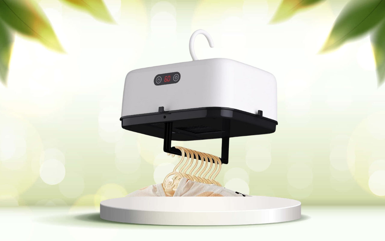 Scopri come asciugare i tuoi vestiti in fretta anche in spazi ridotti con Cloth Dryner