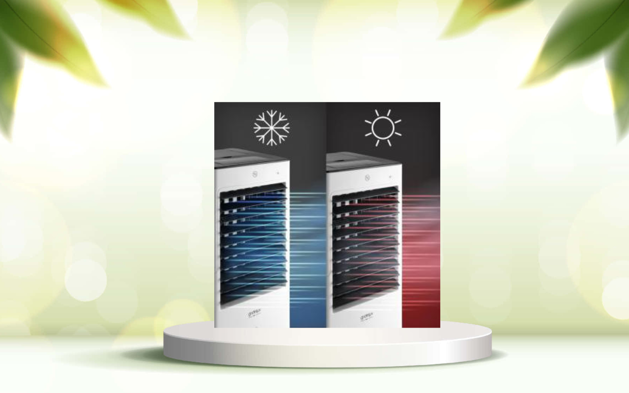 EKO‑AIR: raffrescatore, scaldino e umidificatore 3-in-1 per comfort tutto l’anno